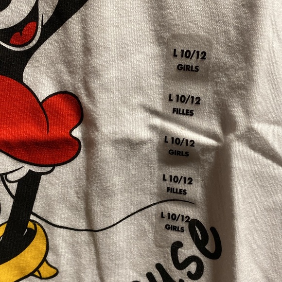 BRAND NEW GIRLS LONG SLEEVE SHIRT SIZE 10/12! NWT! SMOKE FREE HOME! - Picture 3 of 5